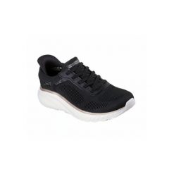 Buty SKECHERS BOBS SQUAD CHAOS Czarny. Czarne buty do biegania Skechers, bez wzorów, z syntetyku, bez zapięcia, do biegania, skechers sport. Za 315.99 zł.