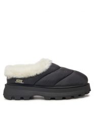 Steve Madden Kapcie Fireplace SM11003422 Czarny. Czarne kapcie Steve Madden, bez wzorów, z materiału. Za 409.99 zł.