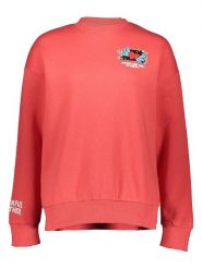 Sublevel Bluza w kolorze czerwonym rozmiar: XS. Czerwone bluzy Sublevel, xs, bez wzorów, bez ramiączek, bez kaptura. Za 43.99 zł.