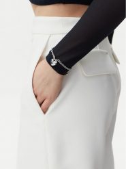 Guess Bransoletka JUBB05 217JW Srebrny. Szare bransoletki Guess, metalowe. Za 149.99 zł.