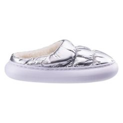 Kapcie damskie Martes Essentials Arvena. Białe kapcie MARTES ESSENTIALS, bez wzorów, z materiału. Za 73.07 zł.