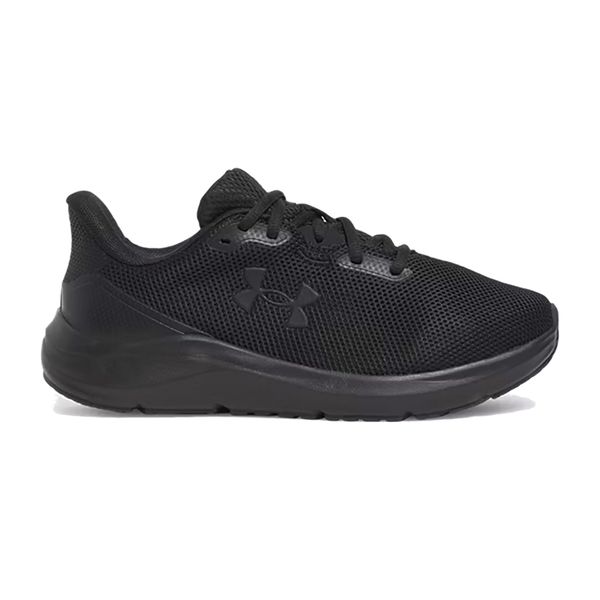 Buty do biegania damskie Under Armour Charged Pursuit 4. Czarne buty do biegania Under Armour, bez wzorów, bez zapięcia, do biegania. Za 199.99 zł.