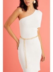 Cool & Sexy Pasek w kolorze złotym rozmiar: onesize. Żółte paski Cool & Sexy, bez wzorów, z materiału. Za 52.99 zł.