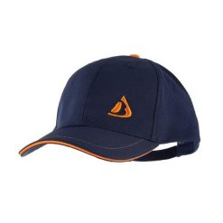 Czapka baseball CAP 2. Niebieskie czapki z daszkiem Bergson, bez wzorów, z materiału, eleganckie. Za 63.00 zł.