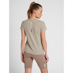 Damski bawełniany T-shirt Hummel TE Cali. Czarne t-shirty Hummel, s, bez wzorów, z bawełny, sportowe, bez kołnierzyka, bez ramiączek. Za 165.50 zł.