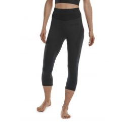 Legginsy sportowe zimowe 3/4 z wełną Merino CEP damskie. Czarne bielizna termoaktywna damska CEP, na zimę, xs, bez wzorów, z elastanu, na fitness i siłownię. Za 299.00 zł.