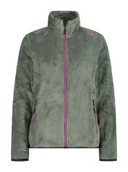 CMP Kurtka polarowa w kolorze zielonym rozmiar: 42. Zielone kurtki CMP, bez wzorów, z materiału, bez kaptura. Za 144.24 zł.