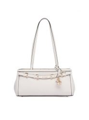 Guess Torebka Dovie HWKG99 09080 Kremowy. Białe torebki klasyczne Guess, z aplikacjami, ze skóry, bez dodatków. Za 589.99 zł.