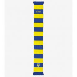 Szalik pasiak z herbem Arka Gdynia. Szaliki i kominy No brand, bez wzorów, z materiału, sportowe. Za 64.99 zł.