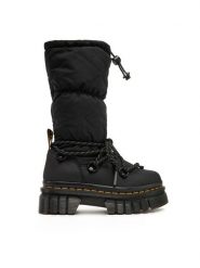 Dr. Martens Śniegowce Audrick Padded Hi Black Snowplow Wp32052001 Czarny. Czarne śniegowce Dr Martens, bez wzorów, z materiału, bez zapięcia. Za 699.00 zł.