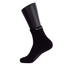 Czarne skarpetki do kostki Crown Pro Negro 35-38. Białe skarpetki BLACK CROWN, bez wzorów, z bawełny. Za 126.99 zł.