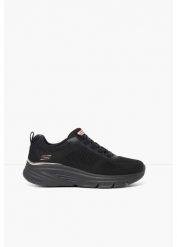 Sneakersy Skeatchers z metalizowanymi detalami. Czarne buty sportowe lifestyle bonprix, bez wzorów, sportowe, bez zapięcia. Za 299.99 zł.