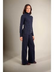 Perfect Cashmere Kaszmirowy sweter "Fornet" w kolorze granatowym rozmiar: S. Niebieskie swetry Perfect Cashmere, s, bez wzorów, z kaszmiru, bez ramiączek. Za 413.99 zł.