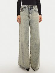 One Teaspoon Jeansy 26505 Niebieski Wide Leg. Niebieskie jeansy One Teaspoon, bez wzorów, z bawełny. Za 439.99 zł.
