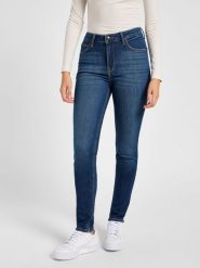 DAMSKIE SPODNIE LEE SCARLETT HIGH NEW LENGHTS 112354412. Jeansy Lee, l, bez wzorów, z jeansu. Za 209.99 zł.