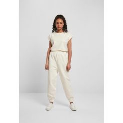 Spodnie damskie Urban Classics organic rozmiar haute piłka. Białe spodnie sportowe Urban Classics, bez wzorów, z bawełny, długie, do biegania. Za 237.00 zł.