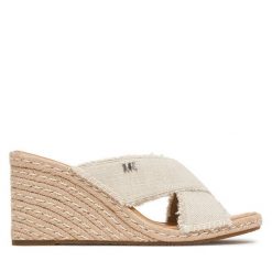 Espadryle MICHAEL Michael Kors. Brązowe espadryle MICHAEL Michael Kors, bez wzorów, bez obcasa. Za 589.99 zł.