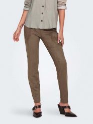 ONLY Legginsy w kolorze jasnobrązowym rozmiar: S/L32. Brązowe legginsy ONLY, bez wzorów. Za 61.75 zł.