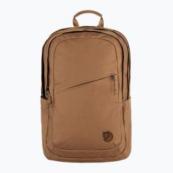 Plecak miejski Fjällräven Räven 28 l. Zielone plecaki Fjällräven, bez wzorów, bez dodatków. Za 409.00 zł.