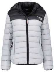 Geographical Norway Kurtka pikowana "Atikoclerc" w kolorze szarym rozmiar: XXL. Szare kurtki Geographical Norway, xxl, bez wzorów, bez kaptura. Za 183.59 zł.