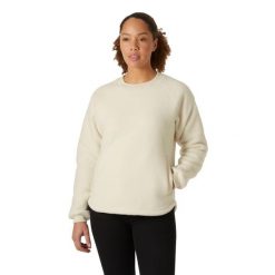 Damski polar Helly Hansen Escape Teddy. Białe bluzy z polaru Helly Hansen, bez wzorów, z polaru, trekkingowe. Za 428.00 zł.
