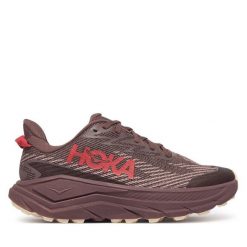 Buty do biegania Hoka. Brązowe buty do biegania HOKA, bez wzorów, z gore-texu, bez zapięcia, do biegania, gore-tex. Za 819.99 zł.