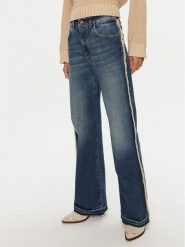 PINKO Jeansy Wanda 102915 A1LQ Granatowy Regular Fit. Niebieskie jeansy Pinko, bez wzorów, z bawełny. Za 459.99 zł.