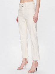 Morgan Spodnie materiałowe 231-PEGASE1 Écru Regular Fit. Spodnie materiałowe Morgan, bez wzorów, z materiału. Za 339.99 zł.