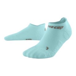 Skarpety kompresyjne sportowe CEP Ultralight No Show stopki damskie. Niebieskie skarpetki CEP, bez wzorów. Za 59.00 zł.