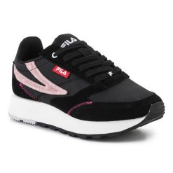 Buty Fila Run Formation W FFW0298-83241 czarne. Czarne buty treningowe bez wzorów, z gumy, bez zapięcia. Za 517.53 zł.