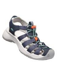 Keen Sandały "Astoria West" w kolorze szarym do wody rozmiar: 37. Szare sandały Keen, bez wzorów, z gumy, bez obcasa, na płaskiej podeszwie, bez zapięcia. Za 253.95 zł.