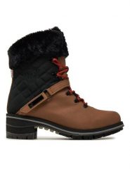 Rossignol Trzewiki 1907 Megeve Nabuk 2.0 RNNW040 Czarny. Czarne botki Rossignol, bez wzorów, z nubiku, bez obcasa, na płaskiej podeszwie, bez zapięcia. Za 1,139.00 zł.