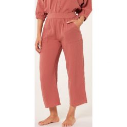 Hana Spodnie Od Piżamy 7/8 - Xl - Brązowy - Etam. Brązowe piżamy Etam, xl, bez wzorów, bez kołnierzyka, bez ramiączek, długie. Za 159.90 zł.