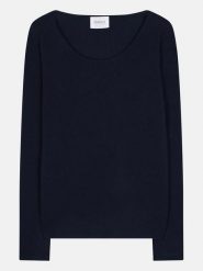 Perfect Cashmere Kaszmirowy sweter "Lindsay" w kolorze granatowym rozmiar: XL. Niebieskie swetry Perfect Cashmere, xl, bez wzorów, z kaszmiru, bez ramiączek. Za 400.65 zł.