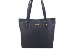 Shopper bag skórzany BARBERINI'S granatowy 923-4. Niebieskie shopper bag Barberinis, bez wzorów, ze skóry, bez dodatków. Za 289.99 zł.