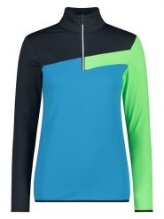 CMP Bluza polarowa w kolorze niebiesko-antracytowo-zielonym rozmiar: 36. Czarne bluzy bez kaptura CMP, bez wzorów, z materiału, bez kaptura. Za 157.29 zł.