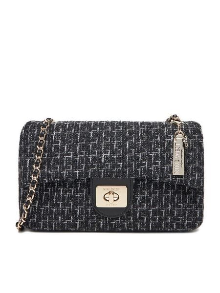 Nine West Torebka EO-Hudson-Harmony-LDA8004A Czarny. Czarne kopertówki Nine West, bez wzorów, z materiału, wizytowe, bez dodatków. Za 179.99 zł.