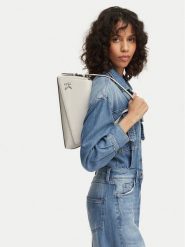 Karl Lagerfeld Jeans Torebka B2W30130 Biały. Białe torebki klasyczne Karl Lagerfeld Jeans, bez wzorów, z jeansu, bez dodatków. Za 949.99 zł.