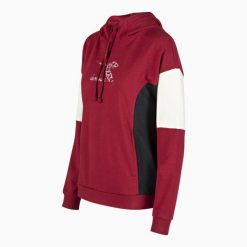 Bluza damska DIADORA L.HOODIE LUSH. Czerwone bluzy Diadora, l, bez wzorów, bez kaptura. Za 89.99 zł.