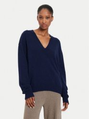 Kontatto Sweter 3M0177 Granatowy Regular Fit. Niebieskie swetry Kontatto, m, bez wzorów, z syntetyku, bez ramiączek. Za 249.99 zł.