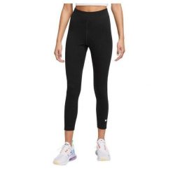 Legginsy Getry Spodnie Nike Bawełniane Z Logo Wysoki Stan. Czarne legginsy Nike, bez wzorów, z bawełny, sportowe. Za 179.00 zł.