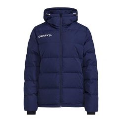 Damska kurtka puchowa Craft Evolve. Niebieskie kurtki Craft, na zimę, xs, bez wzorów, z dzianiny, bez kaptura. Za 793.00 zł.