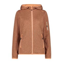 Bluza damska turystyczna CMP 30H5856. Brązowe bluzy CMP, s, bez wzorów, bez kaptura, trekkingowe. Za 274.00 zł.