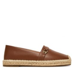 Espadryle Coccinelle. Brązowe espadryle Coccinelle, bez wzorów, bez obcasa. Za 799.99 zł.