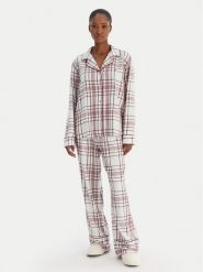 Tommy Hilfiger Piżama UW0UW06155 Écru Relaxed Fit. Piżamy Tommy Hilfiger, m, bez wzorów, z syntetyku, bez kołnierzyka, bez ramiączek. Za 559.99 zł.