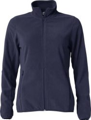 Clique Damska kurtka z microfleece - antipilling, ciemny granat – dark navy. Niebieskie kurtki CLIQUE, xs, bez wzorów, z poliesteru, bez kaptura. Za 161.81 zł.