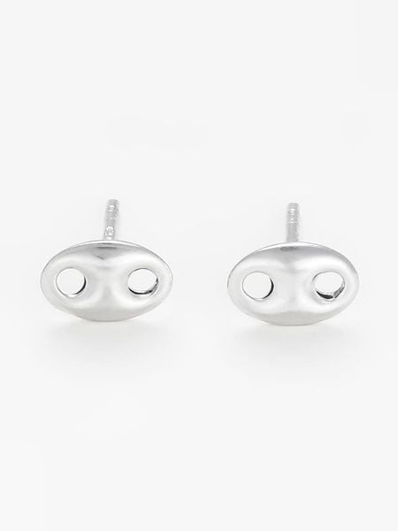 DIAMANTA Złote kolczyki-wkrętki "Petit Grain de Café" rozmiar: onesize. Szare kolczyki DIAMANTA, złote. Za 189.29 zł.