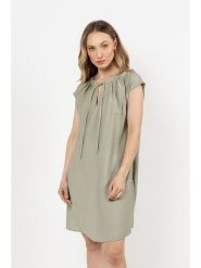 Awama Sukienka w kolorze jasnozielonym rozmiar: S. Zielone sukienki Awama, s, bez wzorów, bez kołnierzyka, bez ramiączek, midi. Za 144.99 zł.