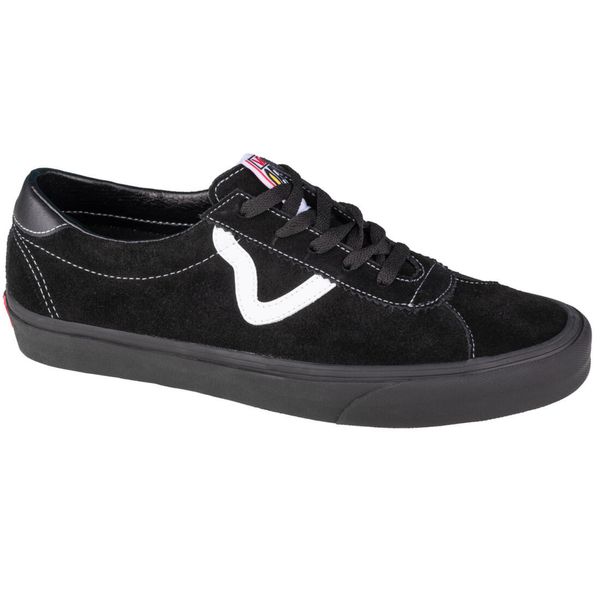 Buty sportowe do chodzenia unisex, Vans UA Sport. Czarne buty sportowe lifestyle Vans, na wiosnę, bez wzorów, sportowe, bez zapięcia. Za 199.99 zł.
