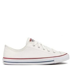 Trampki Converse. Białe trampki Converse, bez wzorów, retro, bez zapięcia. Za 209.99 zł.